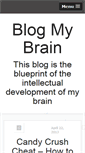 Mobile Screenshot of blogmybrain.com